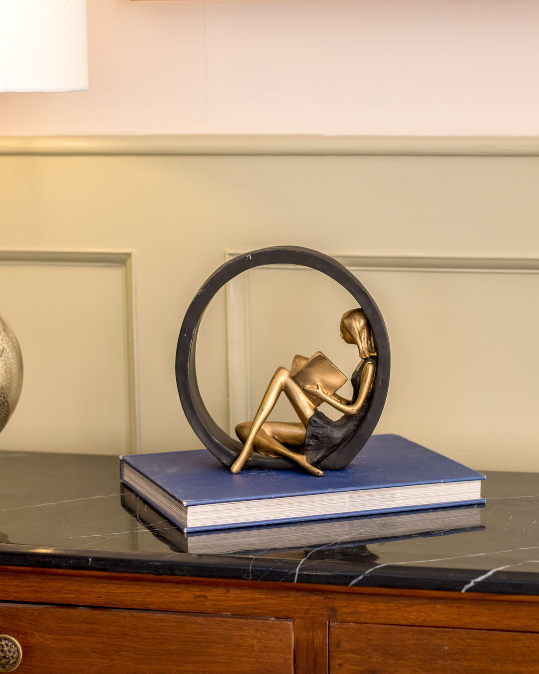 Reading Girl Figurine - Charming Home Decor Accent-Orizon Depot