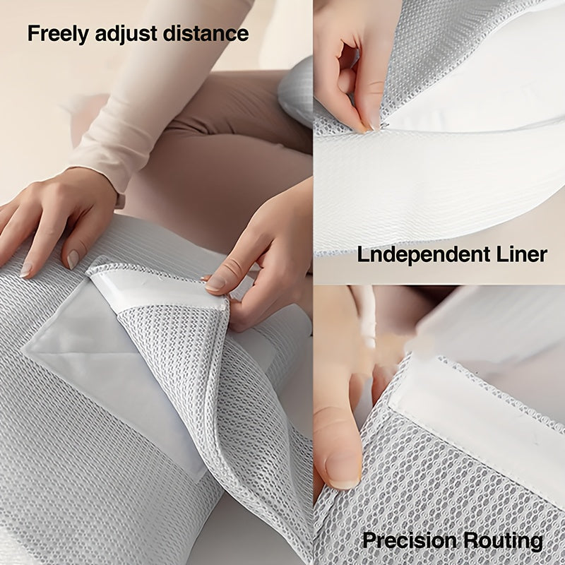 Adjustable Pregnancy Pillow for Ergonomic Maternity Support