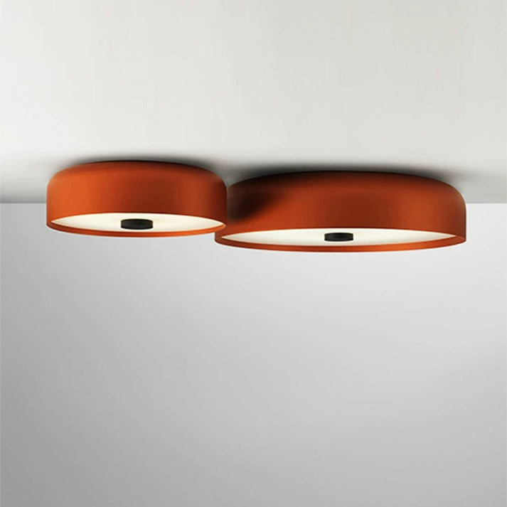 Retro Minimalist LED Ceiling Light | Stylish Flush Mount Fixture