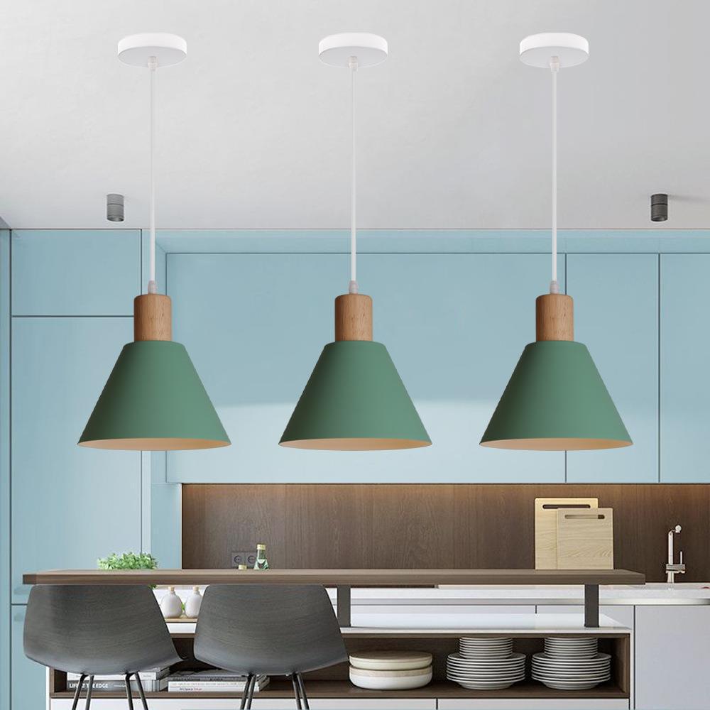 Nordic Vintage Iron Cone Pendant Light-Orizon Depot