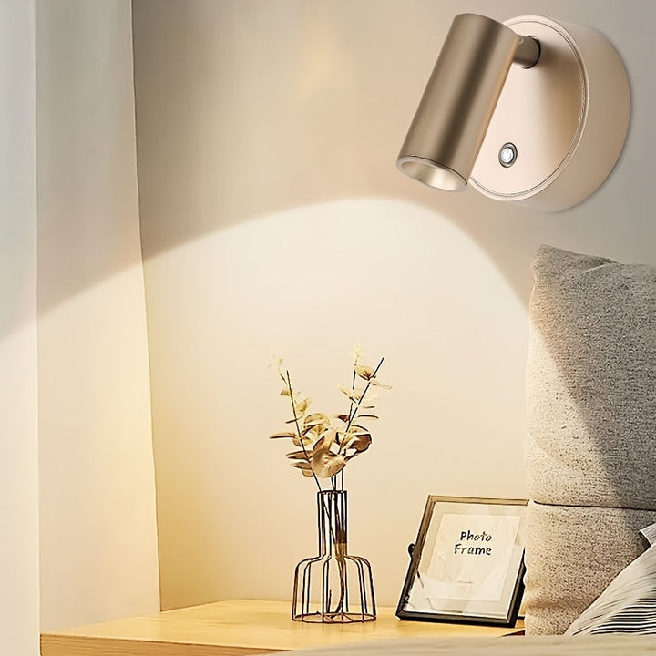 Rechargeable Magnetic Wall Light with Touch Control and Wireless Design