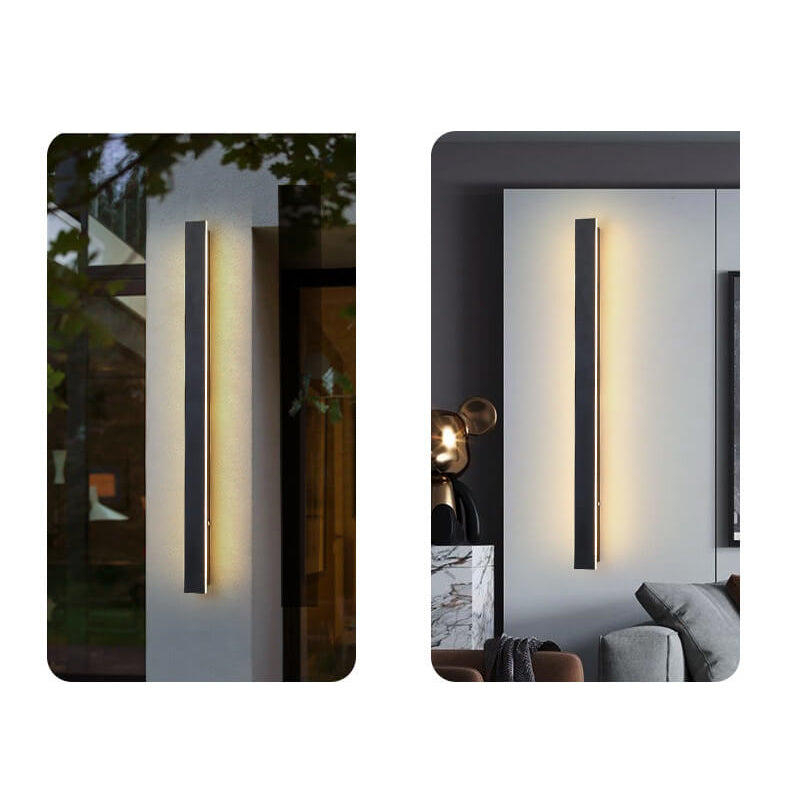 Retro Waterproof Rectangular LED Wall Sconce for Outdoor Spaces-Orizon Depot