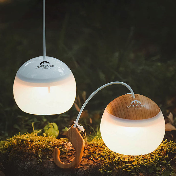 Modern Portable Hanging USB Rechargeable Lantern LED Camping Tent Light-Orizon Depot
