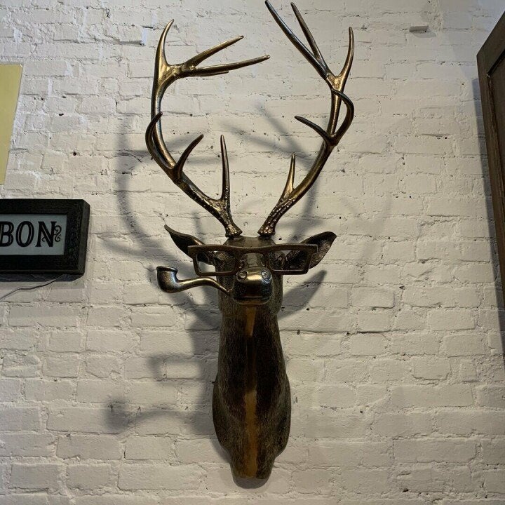 Unique Animal Head Wall Decor for Home - Stylish Accent Piece-Orizon Depot