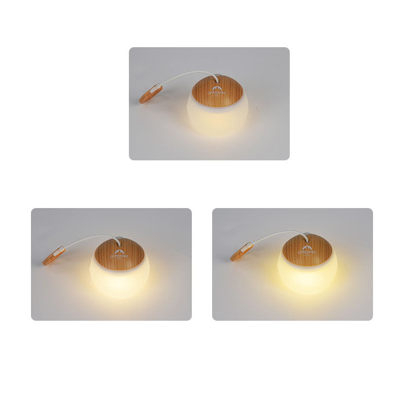 Modern Portable Hanging USB Rechargeable Lantern LED Camping Tent Light-Orizon Depot
