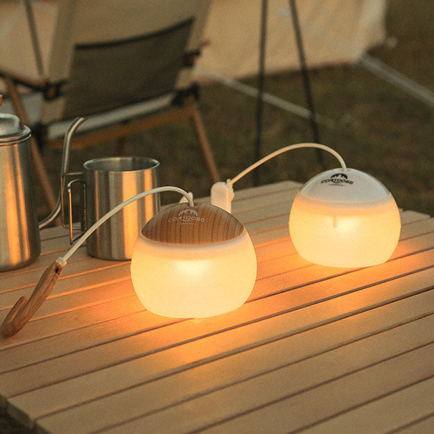 Modern Portable Hanging USB Rechargeable Lantern LED Camping Tent Light-Orizon Depot