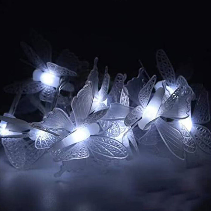Modern Creative Butterfly Outdoor Patio Garden LED String Lamp-Orizon Depot