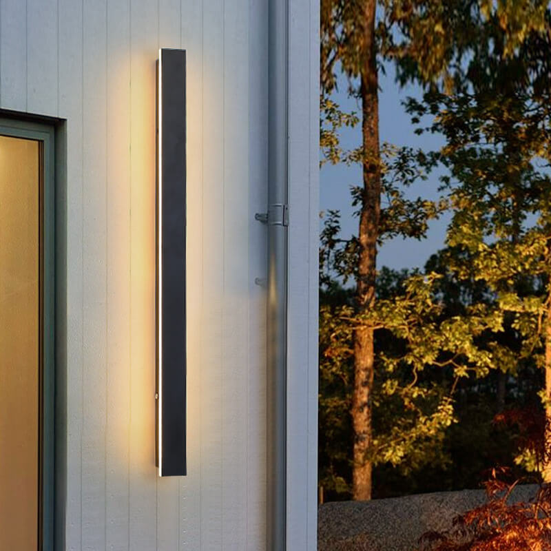 Retro Waterproof Rectangular LED Wall Sconce for Outdoor Spaces-Orizon Depot