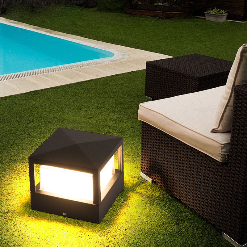 Industrial Waterproof Aluminum Tube LED Outdoor Lawn Landscape Light-Orizon Depot