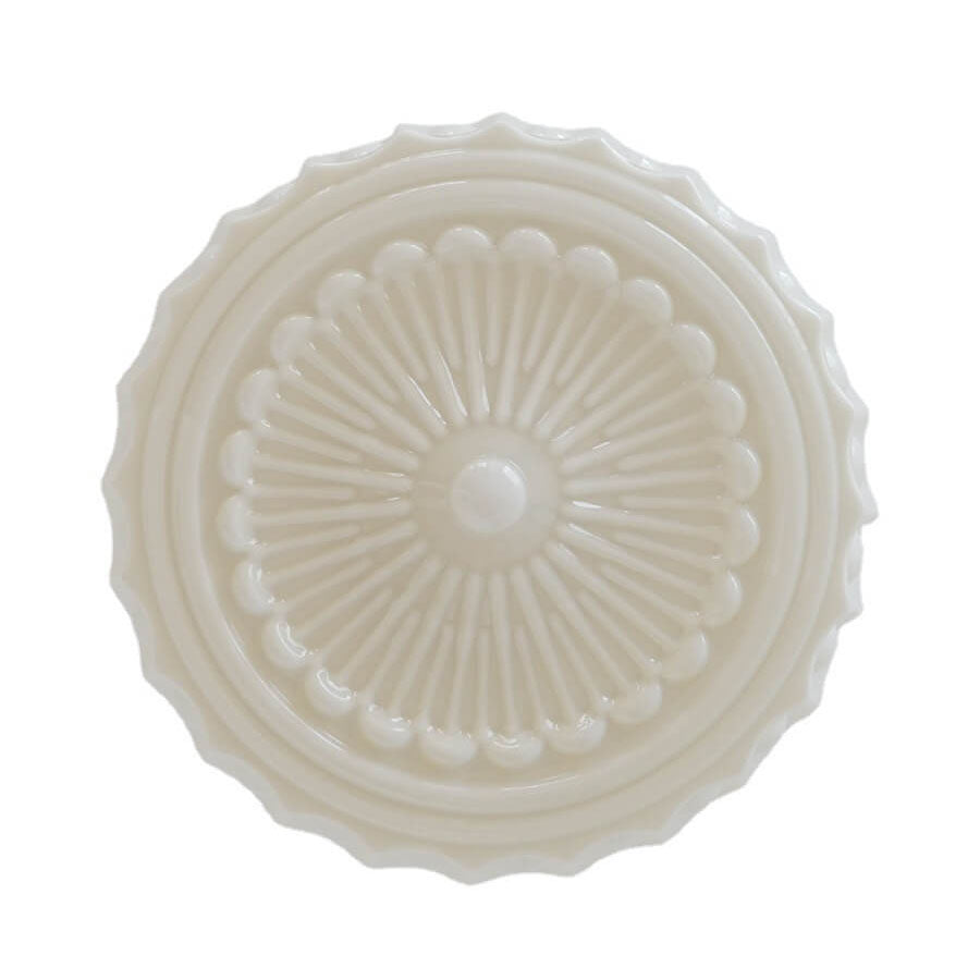 French Vintage White Jade Ceiling Light for Elegant Interiors-Orizon Depot