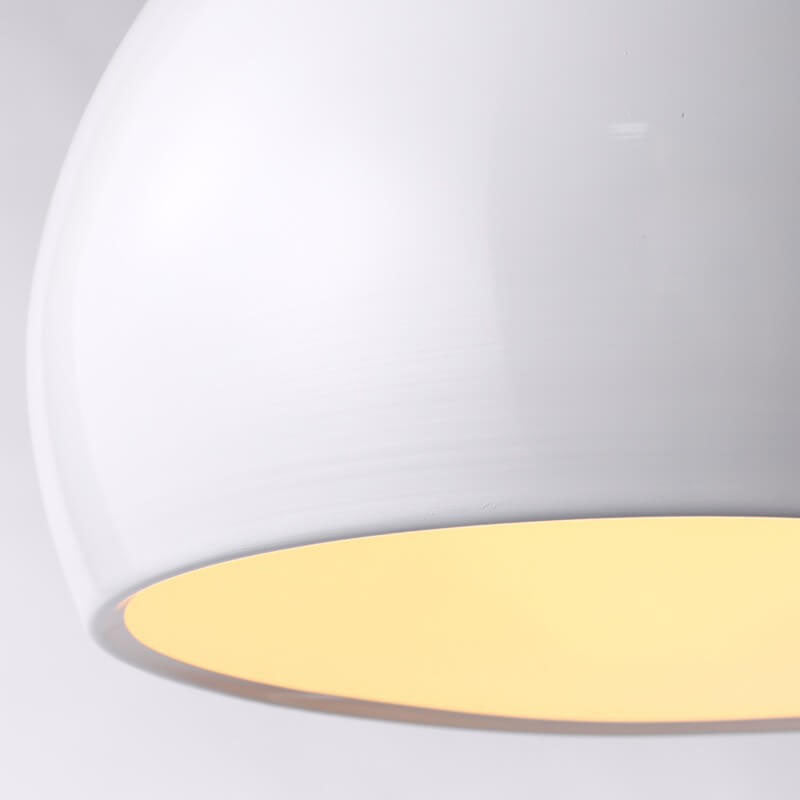 Modern Solid Color Round Head Shape Iron 1-Light hanging Lamp-Orizon Depot