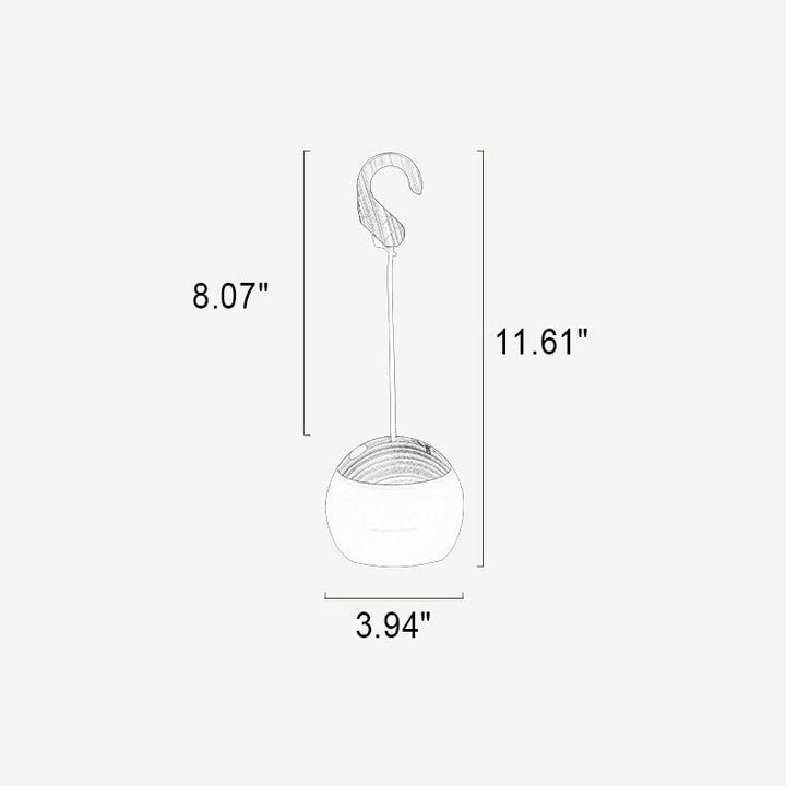 Modern Portable Hanging USB Rechargeable Lantern LED Camping Tent Light-Orizon Depot