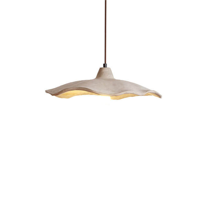 Minimalist Japanese Flower Shape Cement 1/2/3-Light Chandelier-Orizon Depot