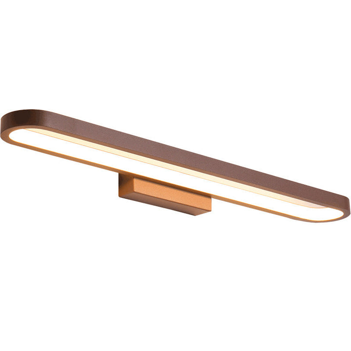 European Minimalist Circular Aluminum Vanity Lamp LED Mirror Front Wall Sconce Light-Orizon Depot