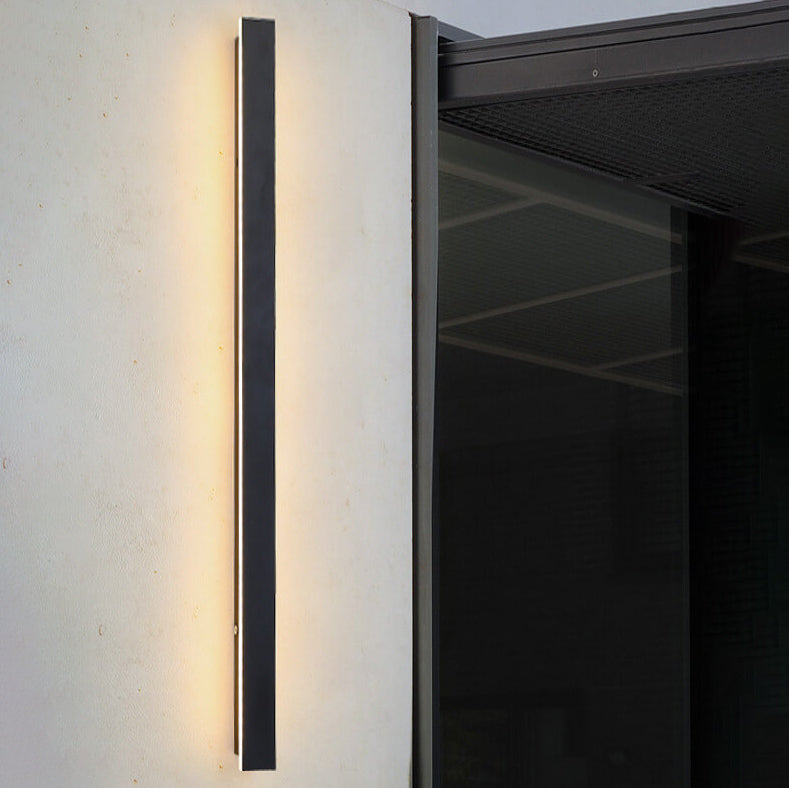 Retro Waterproof Rectangular LED Wall Sconce for Outdoor Spaces-Orizon Depot