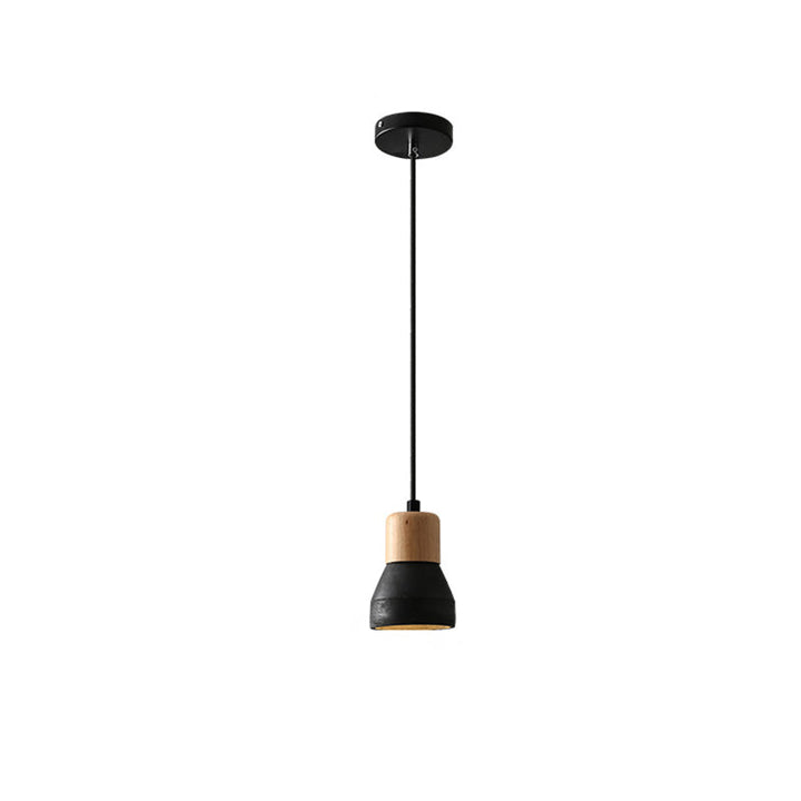 Nordic Cement Tapered Style 1-Light Mini LED Pendant Lamp-Orizon Depot