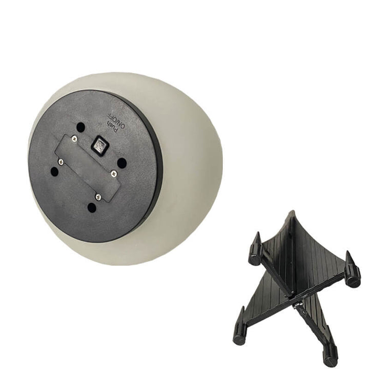 Solar LED Pebble Landscape Lamp Durable ABS with Sandblasted Finish-Orizon Depot