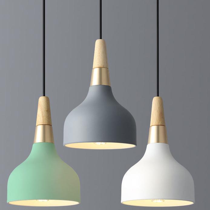 Modern Creative Macaron Disc Art Pendant Lamp-Orizon Depot