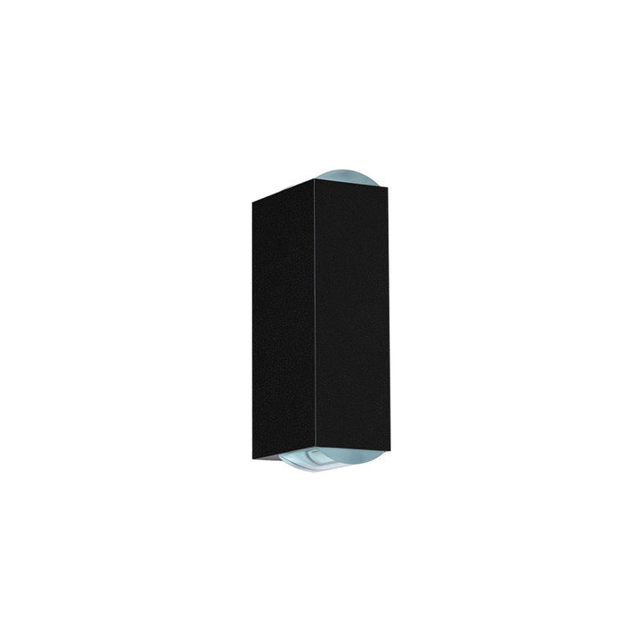 Modern Aluminum Outdoor Patio Double Head LED Wall Sconce Lamp-Orizon Depot