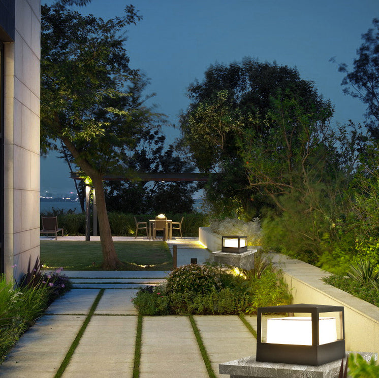 Industrial Waterproof Aluminum Tube LED Outdoor Lawn Landscape Light-Orizon Depot