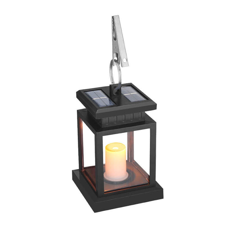 Solar Retro Candle Lantern LED Outdoor Hanging Lamp-Orizon Depot