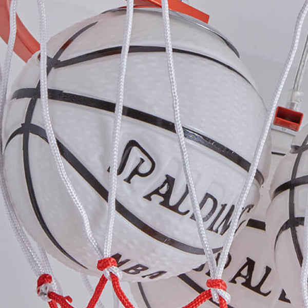Modern Creative Cartoon Basketball 3-Light Kids Chandelier-Orizon Depot