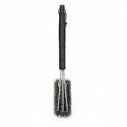 Stainless Steel BBQ Grill Grate Cleaning Brush | Removes Residue