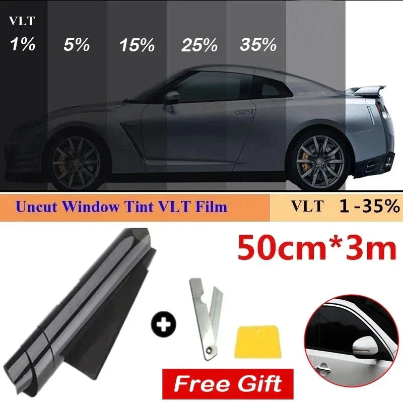 Car Window Sun Protection Film - UV Blocking Glass Sticker-Orizon Depot