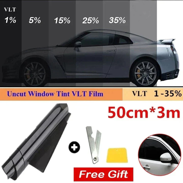 Car Window Sun Protection Film - UV Blocking Glass Sticker-Orizon Depot