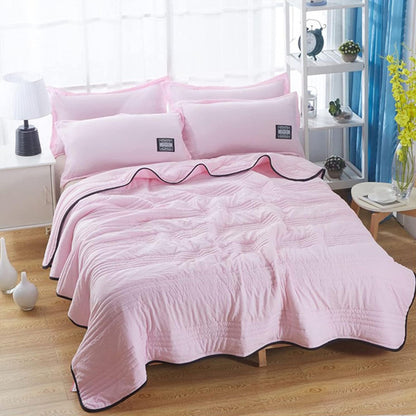 Cooling Breathable Blanket for Comfortable Warm Nights - Outdoor Decor