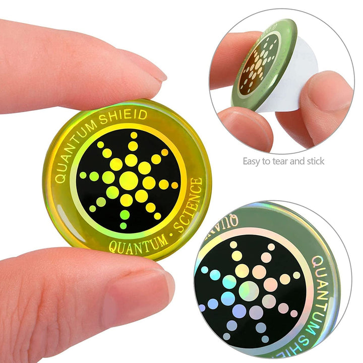 6-Pack EMF Protection Stickers for Cell Phones & Devices