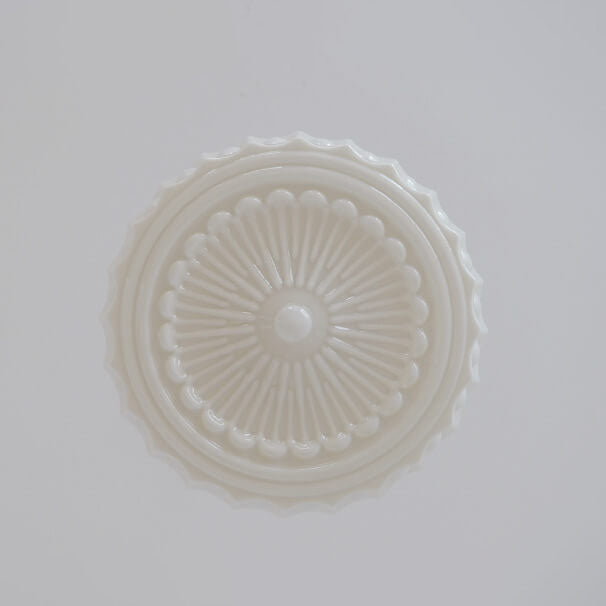 French Vintage White Jade Ceiling Light for Elegant Interiors-Orizon Depot