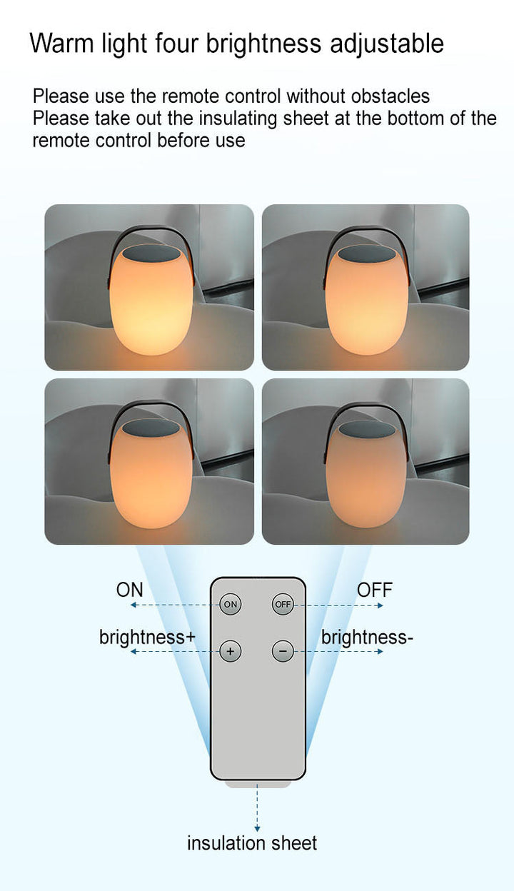 Solar PE Portable Basket LED Light Outdoor Waterproof Decorative Lamp-Orizon Depot