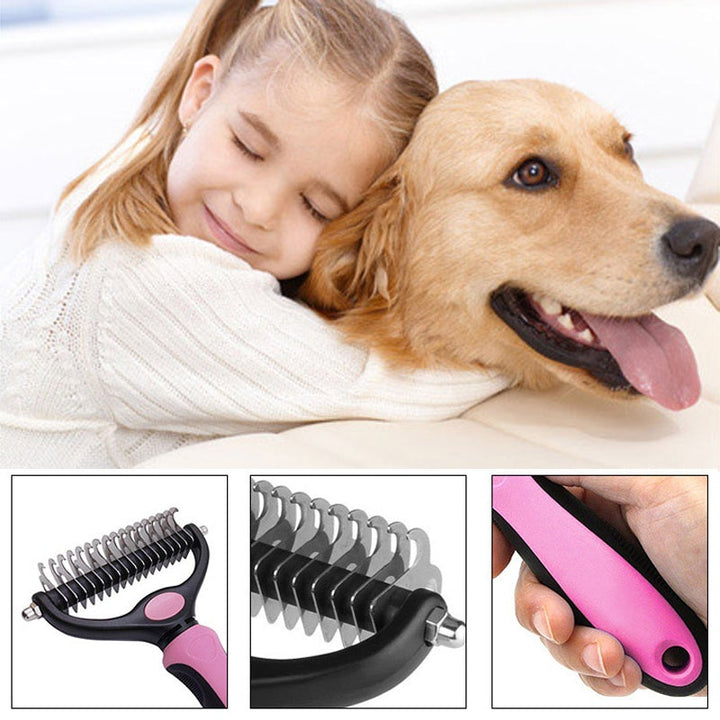 Pet Care Grooming Brush for Dogs and Cats-Orizon Depot