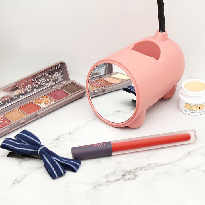 Cartoon Rabbit LED Touch USB Desk Lamp and Pen Holder-Orizon Depot