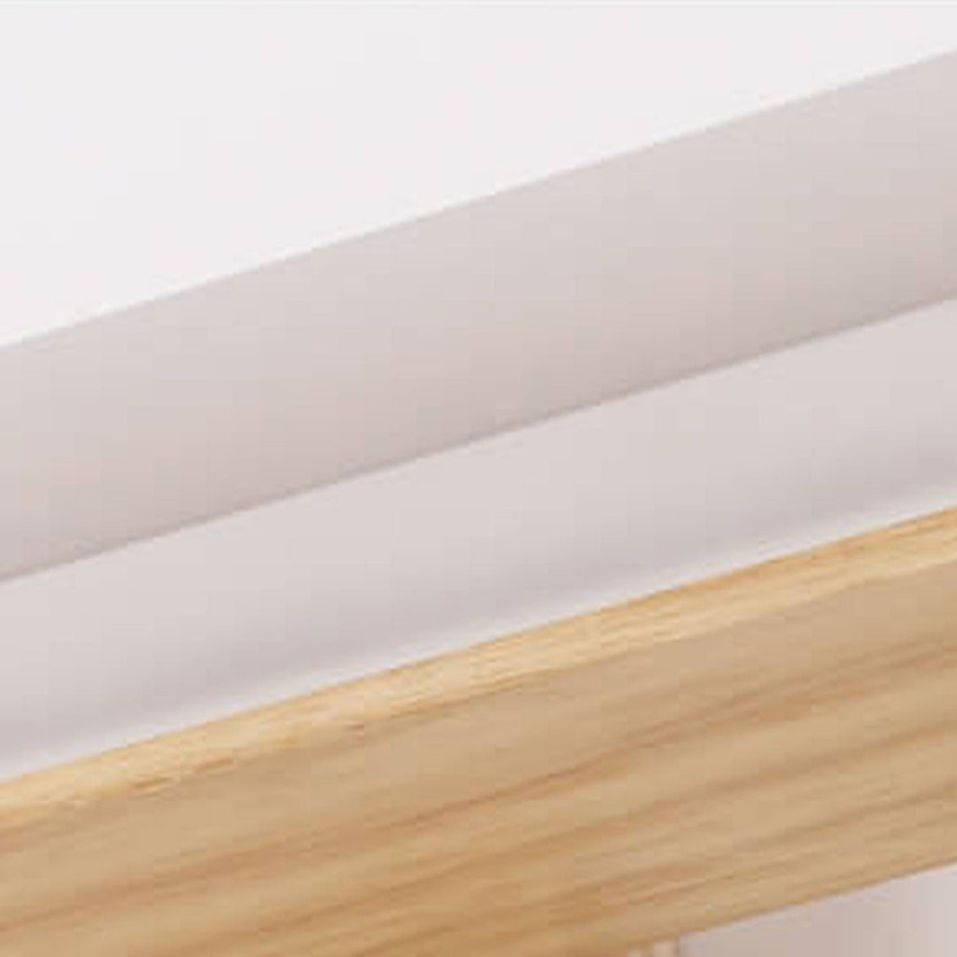 Nordic Minimalist Log Wood Strip LED Vanity Wall Sconce Lamp-Orizon Depot