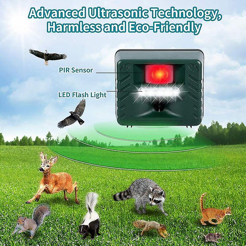 Ultrasonic Bird Repeller for Effective Woodpecker Control