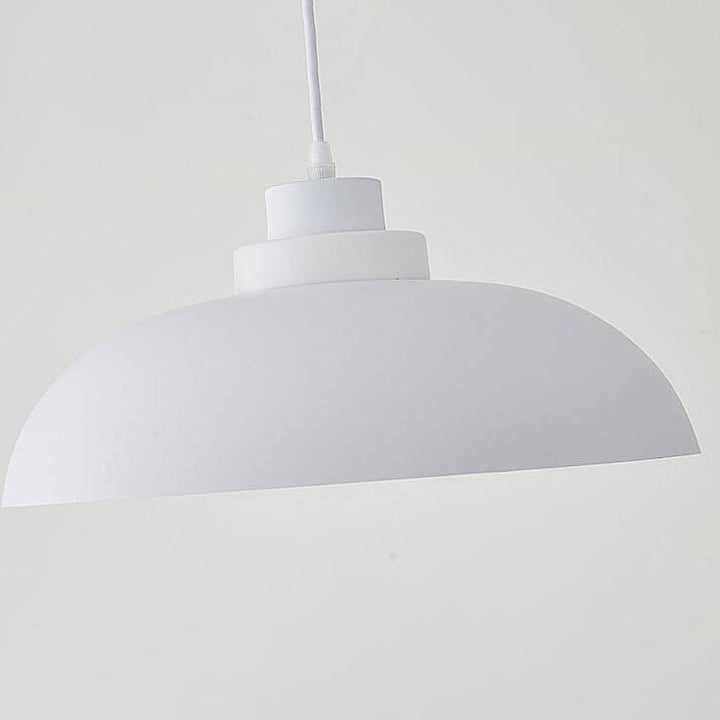 Modern Solid Color Macaron Acrylic Style Aluminum 1-Light Pendant Lamp-Orizon Depot