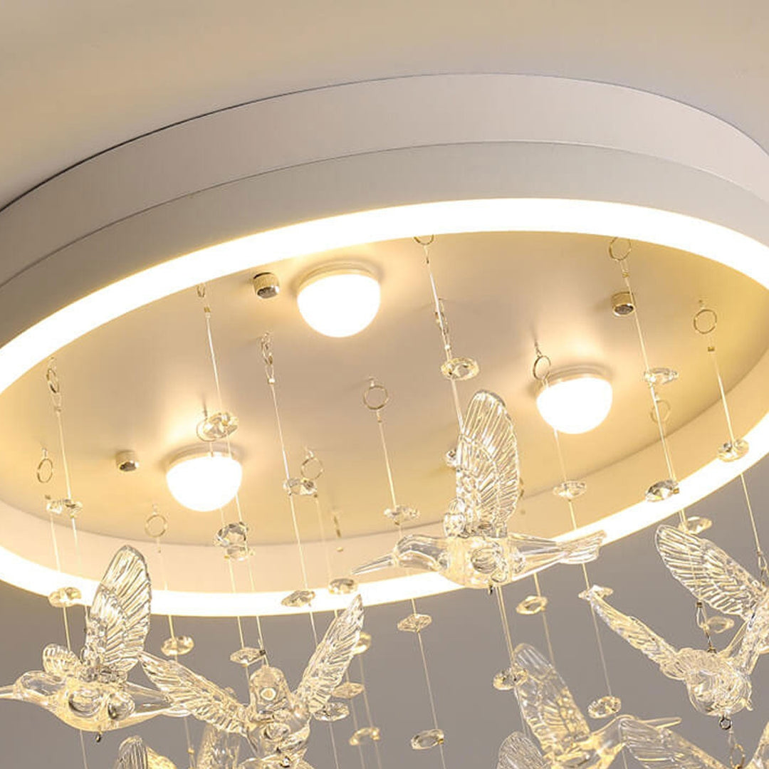 Modern Creative Cartoon Bird Ceiling Lamp-Orizon Depot