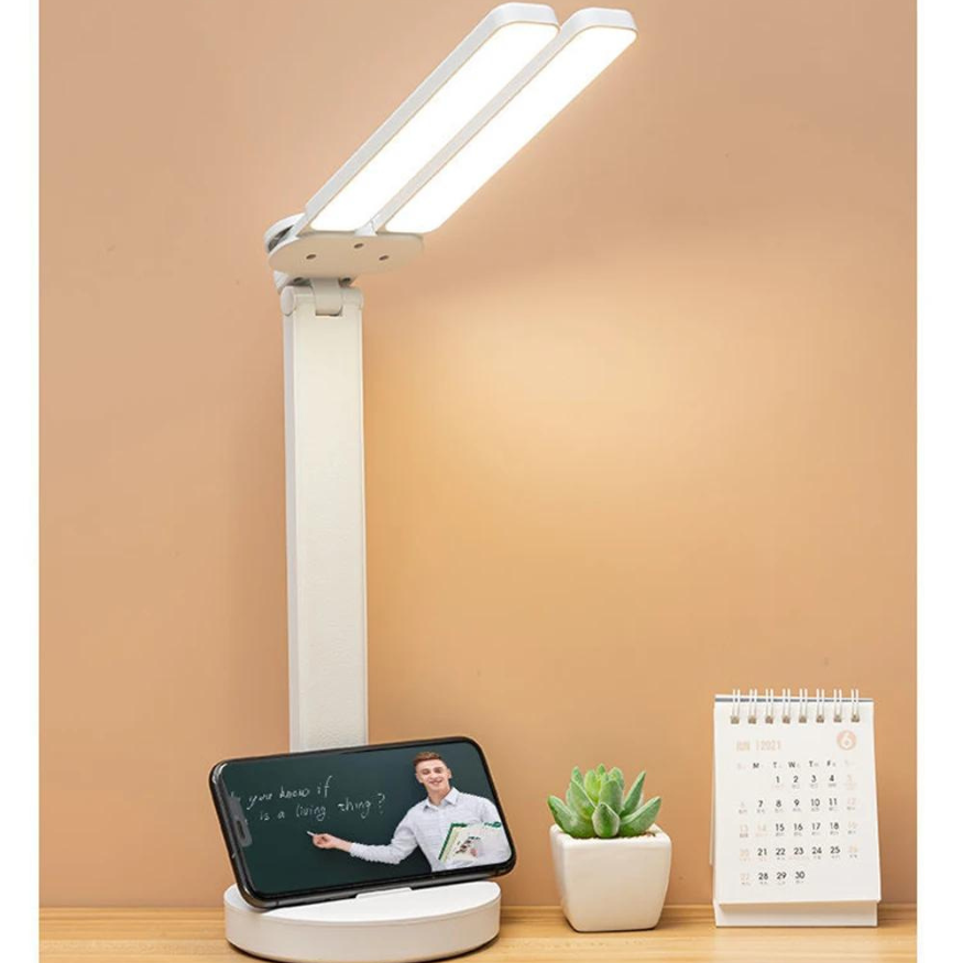Adjustable Rechargeable Reading Lamp - Dimmable with Phone Table-Orizon Depot