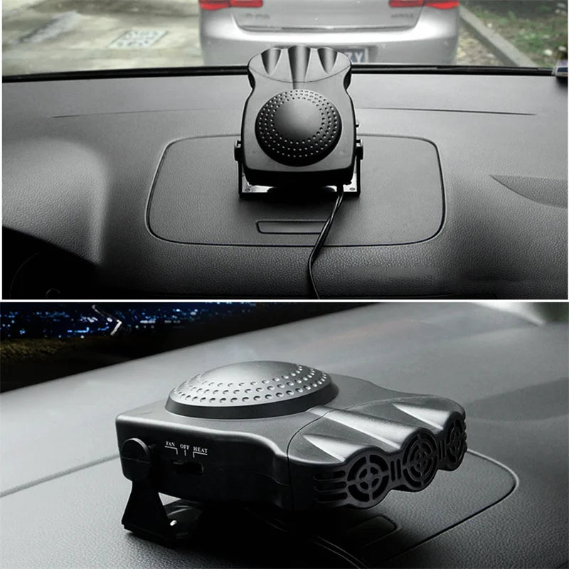 12V Portable Car Heater Defroster with Cigarette Lighter-Orizon Depot