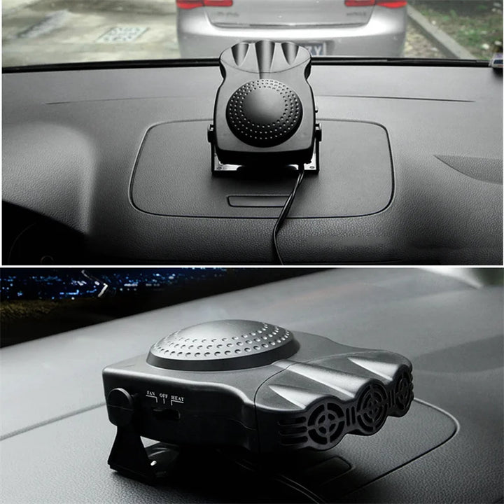12V Portable Car Heater Defroster with Cigarette Lighter-Orizon Depot