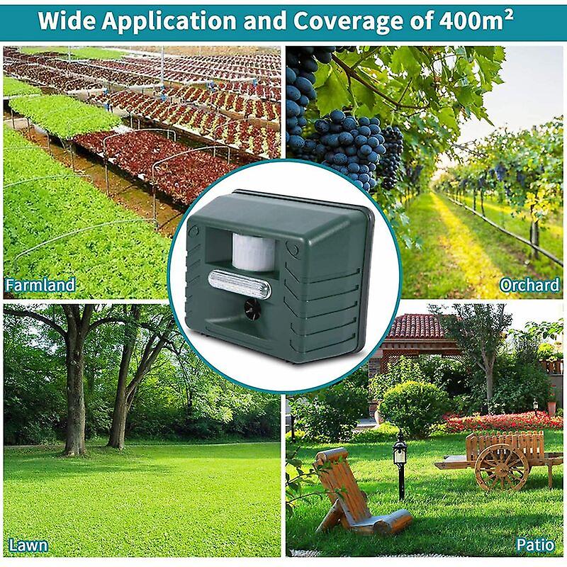 Ultrasonic Bird Repeller for Effective Woodpecker Control