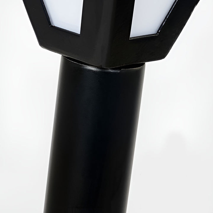 Sleek Solar LED 2.6W Waterproof Outdoor Pathway Post Light