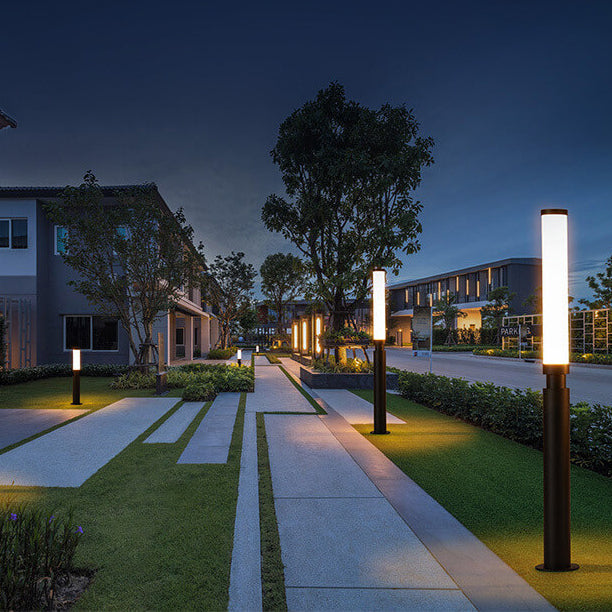 Modern Acrylic LED Lawn Lamp Creative Lipstick-Outdoor Waterproof Design-Orizon Depot