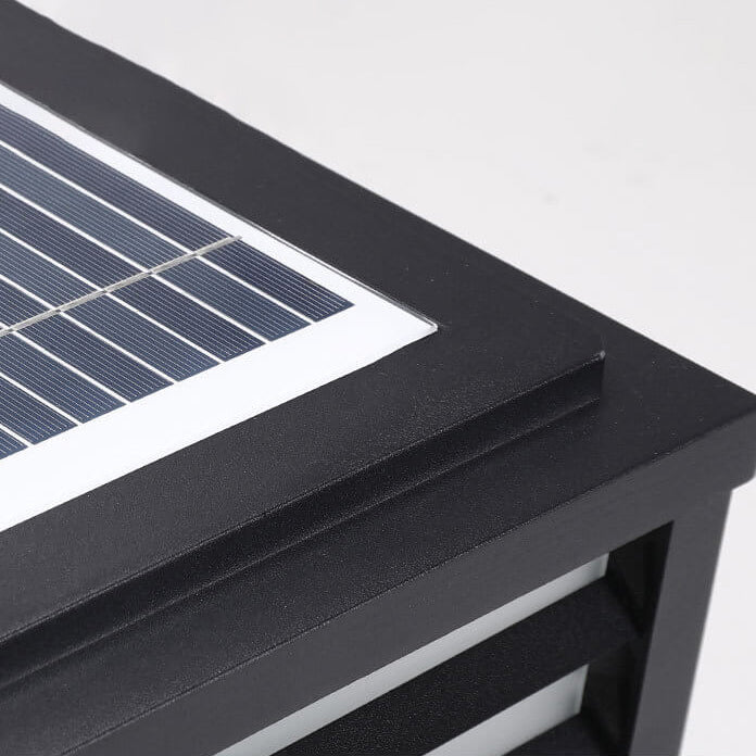 Modern Minimalist Solar LED Post Light Waterproof Aluminum Garden Landscape Lamp-Orizon Depot