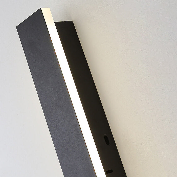 Retro Outdoor Rectangular Strip Waterproof LED Wall Sconce Lamp for Modern Exterior Lighting-Orizon Depot