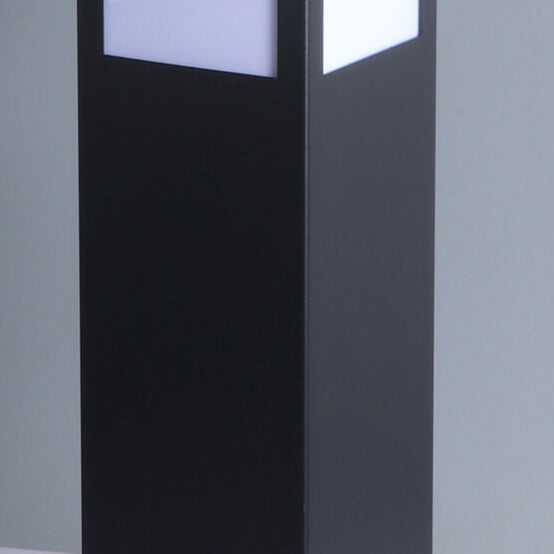 Modern Solar Square Column Outdoor Waterproof Lawn Path Lamp-Orizon Depot