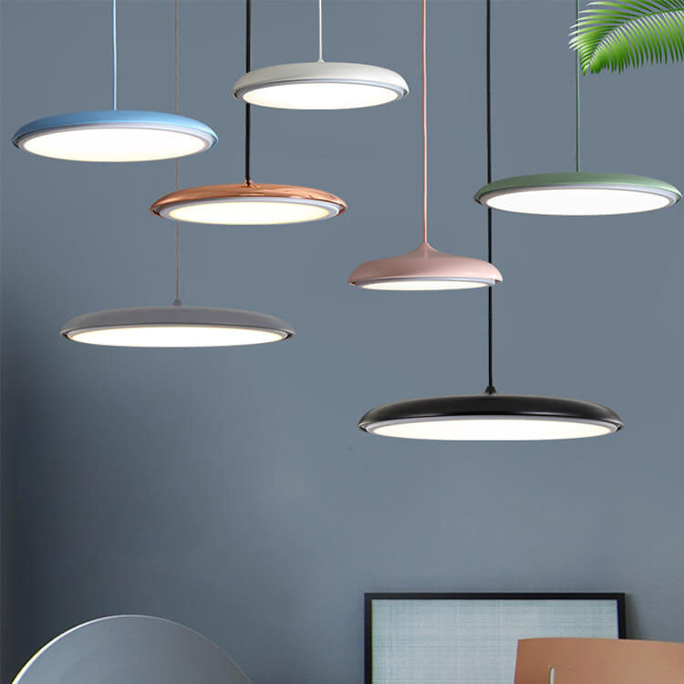 Nordic Macaron Flying Saucer Pendant Lamp for Modern Homes-Orizon Depot