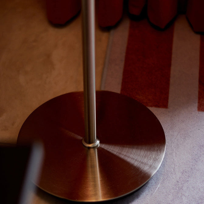 Contemporary Retro Mushroom Standing Floor Lamp with 2-Light Retro Glass Shades for Living Room-Orizon Depot